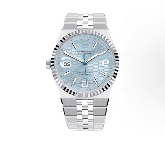 2025 New Design Men Watch Diamond Watch 904L Date Stainless Steel Movement Calendar Luxury Land Dweller Watches Men