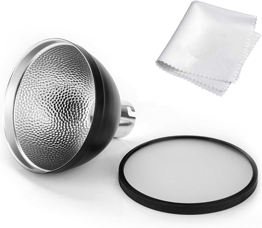 AD-S2 Standard Reflector with Soft Diffuser for  Ad200Pro II AD200 Pro AD200 AD180 AD360 AD360II Flashes