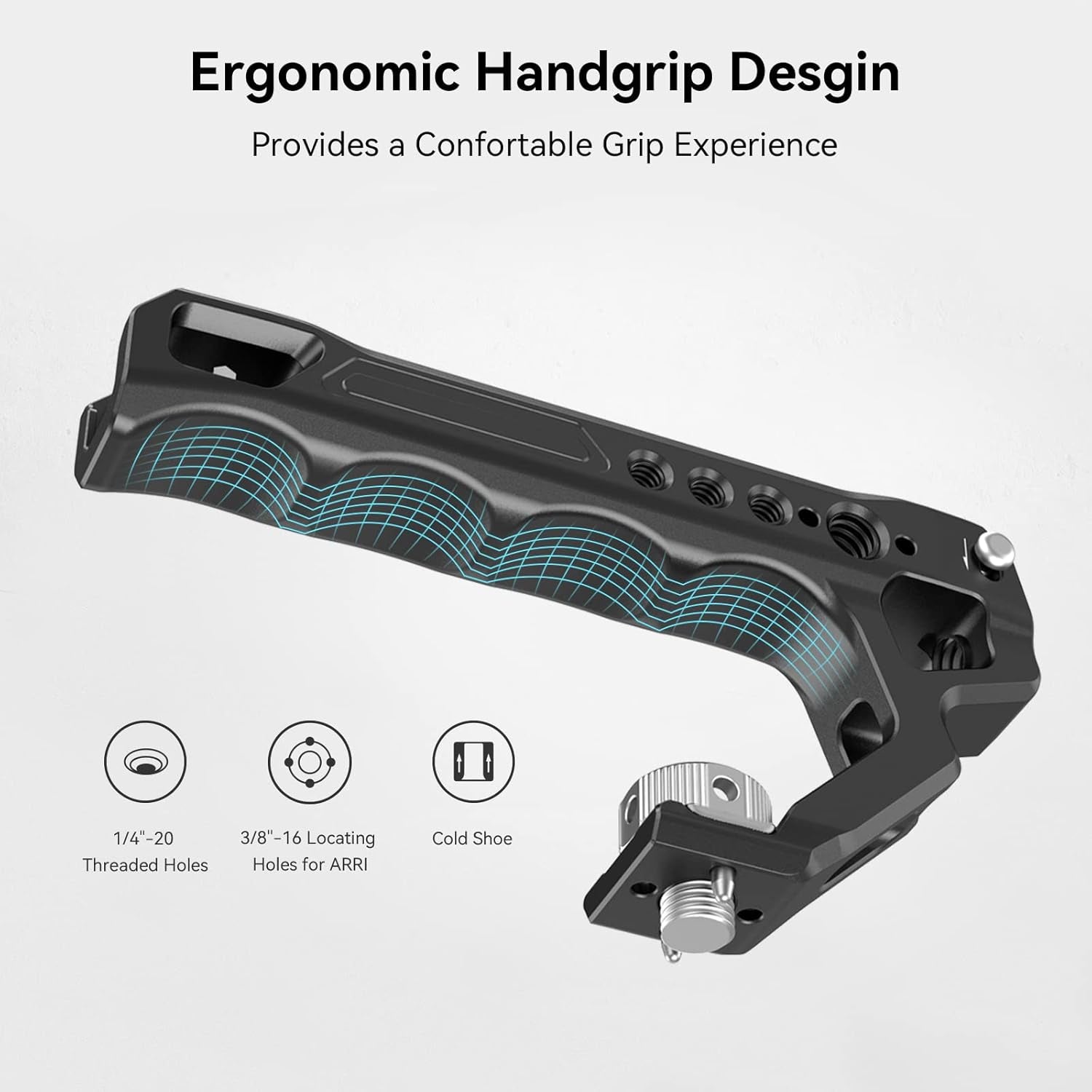 A7R V / A7 IV / A7S III Cage with Top Handle, Side Handgrip and Clamp for HDMI Cable, Advanced Kit for Sony Alpha 7R V/Alpha 7 Iv/Alpha 7 S III -3669C