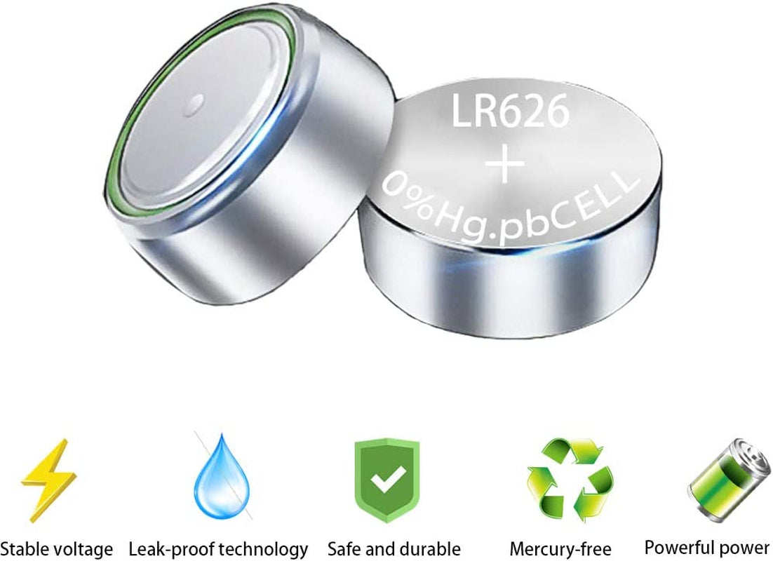 10Pack SR626SW 377 LR626 AG4 1.5V Watch Battery