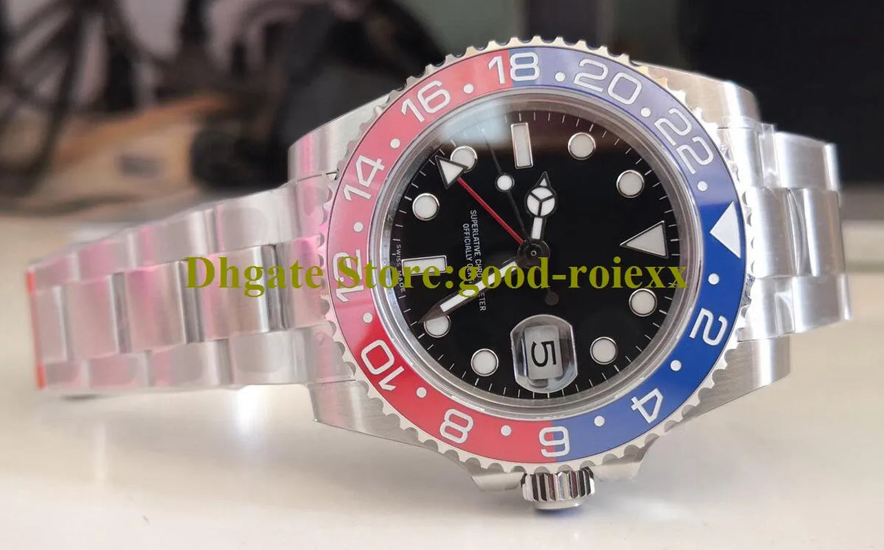 Watches for Men Rose Gold Brown Black Ceramic Bezel BP Watch BPF Mechanical 2813 Mens Date 126711 Jubilee Bracelet 126710 Steel 116719 Wristwatches