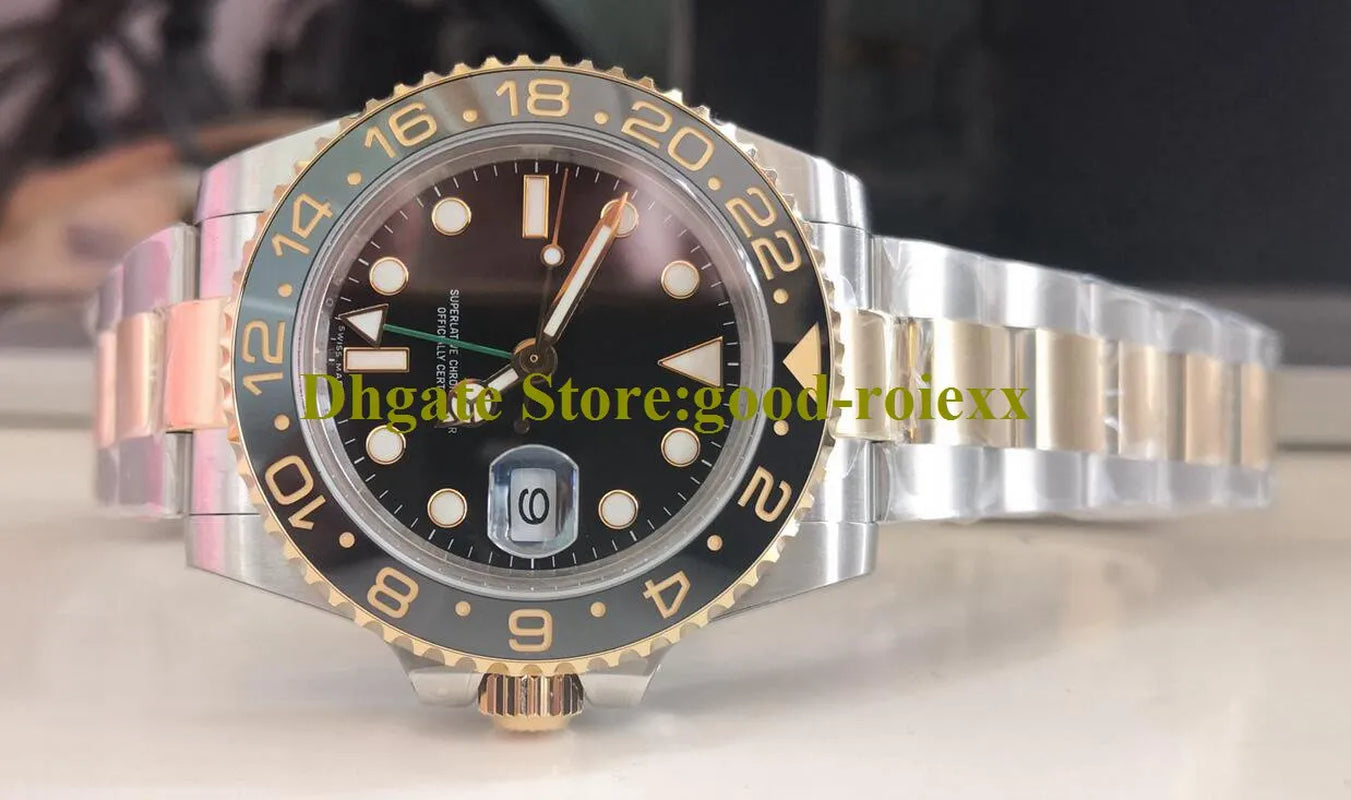 Watches for Men Rose Gold Brown Black Ceramic Bezel BP Watch BPF Mechanical 2813 Mens Date 126711 Jubilee Bracelet 126710 Steel 116719 Wristwatches
