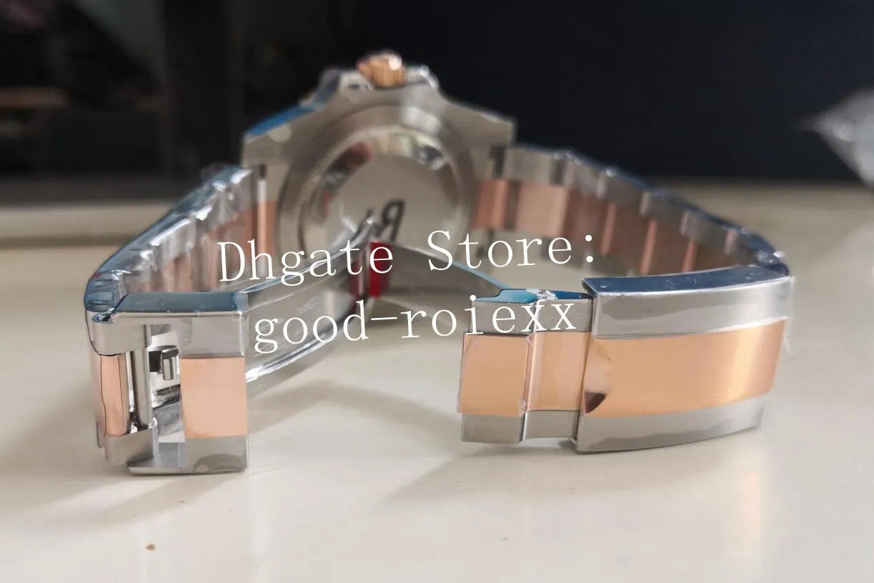Watches for Men Rose Gold Brown Black Ceramic Bezel BP Watch BPF Mechanical 2813 Mens Date 126711 Jubilee Bracelet 126710 Steel 116719 Wristwatches