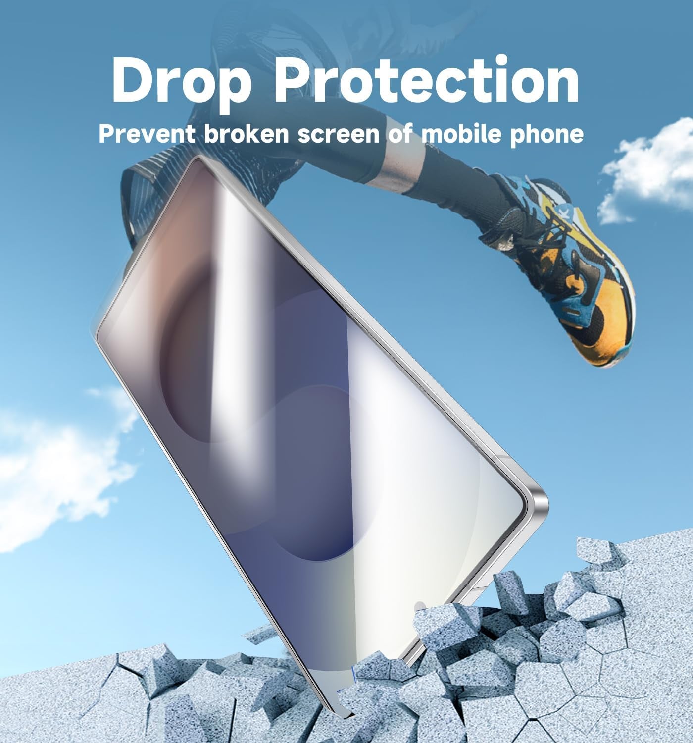 2 Pack for Samsung Galaxy S25 Ultra Tempered Glass Screen Protector, Bubble Free, Easy Installation, Auto Dust-Elimination