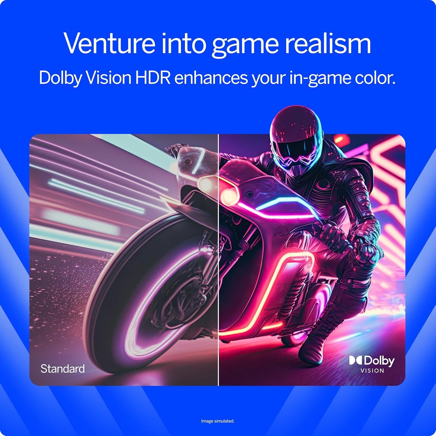 43-Inch 4K UHD LED Smart TV W/Dolby Vision HDR, Wifi 6, Bluetooth Headphone Capable, Apple Airplay, Google Cast Built-In (V4K43M-08, New)