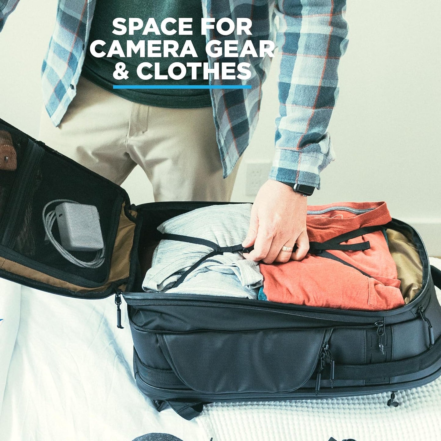 Mckinnon Camera Pack- Travel Camera Bag by Peter Mckinnon for Photographers, DSLR Camera Backpack for Men and Women