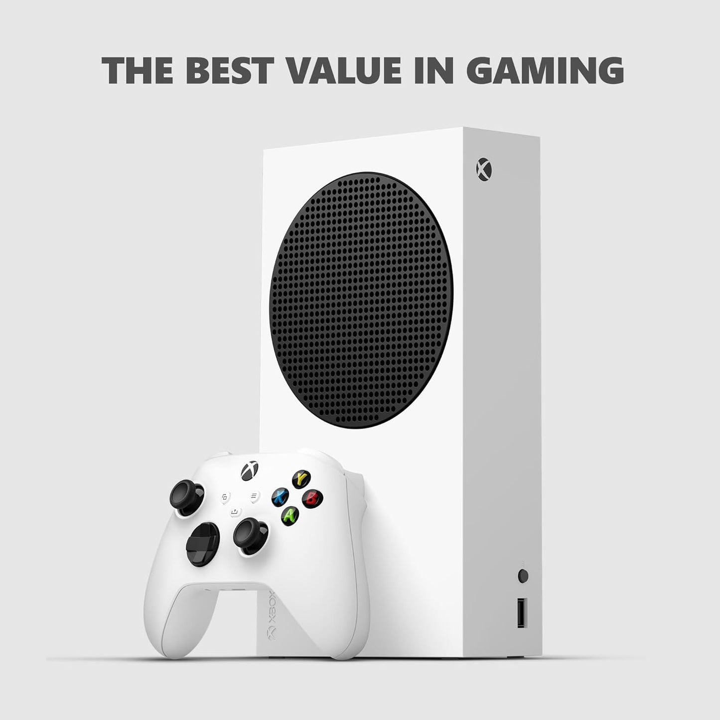 XBox Series S 512GB SSD Console - Includes Wireless Controller - up to 120 Frames per Second - 10GB RAM 512GB SSD - Experience High Dynamic Range - Velocity Architecture