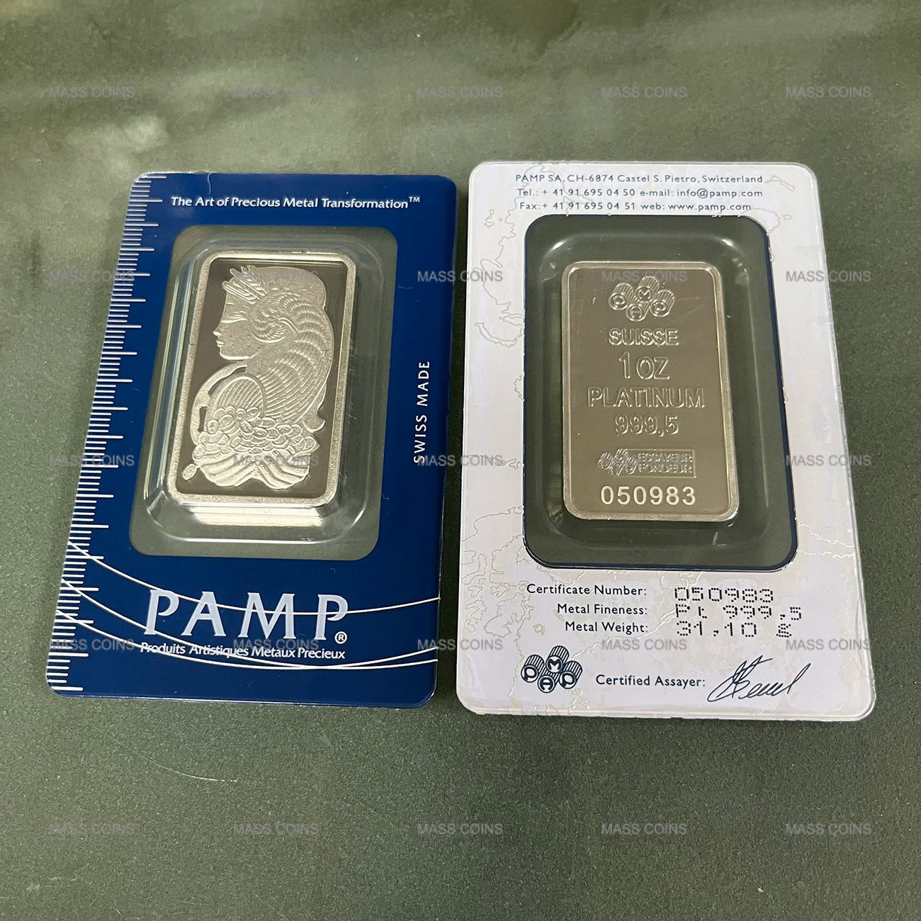 (Link 1) 1Oz/2.5G/5G/10G/20G/50G/100G Copper Bar 24K Gold Plated Bullion Ingot (Sealed Packaging) Non-Magnetic Unique Serial No.