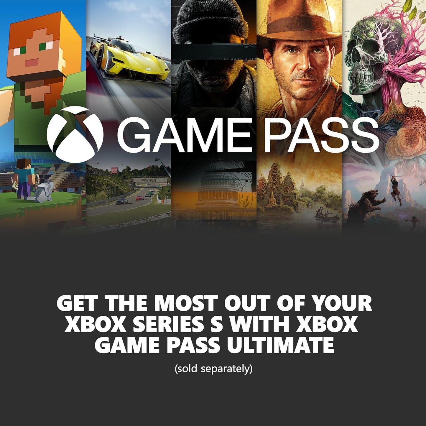 XBox Series S 512GB SSD Console - Includes Wireless Controller - up to 120 Frames per Second - 10GB RAM 512GB SSD - Experience High Dynamic Range - Velocity Architecture