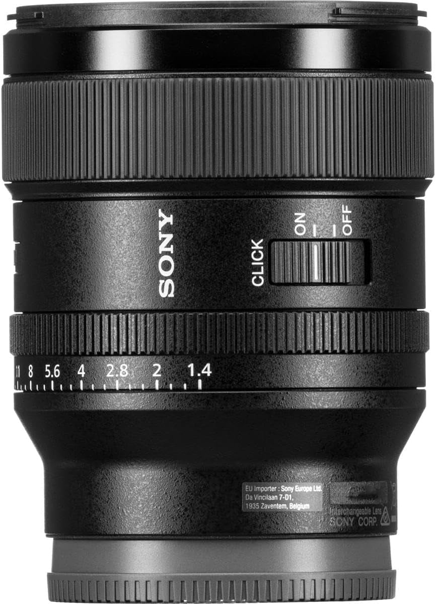 E-Mount FE 24Mm F1.4 GM Full Frame Wide-Angle Prime Lens (SEL24F14GM), Black