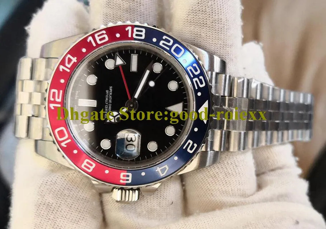 Watches for Men Rose Gold Brown Black Ceramic Bezel BP Watch BPF Mechanical 2813 Mens Date 126711 Jubilee Bracelet 126710 Steel 116719 Wristwatches