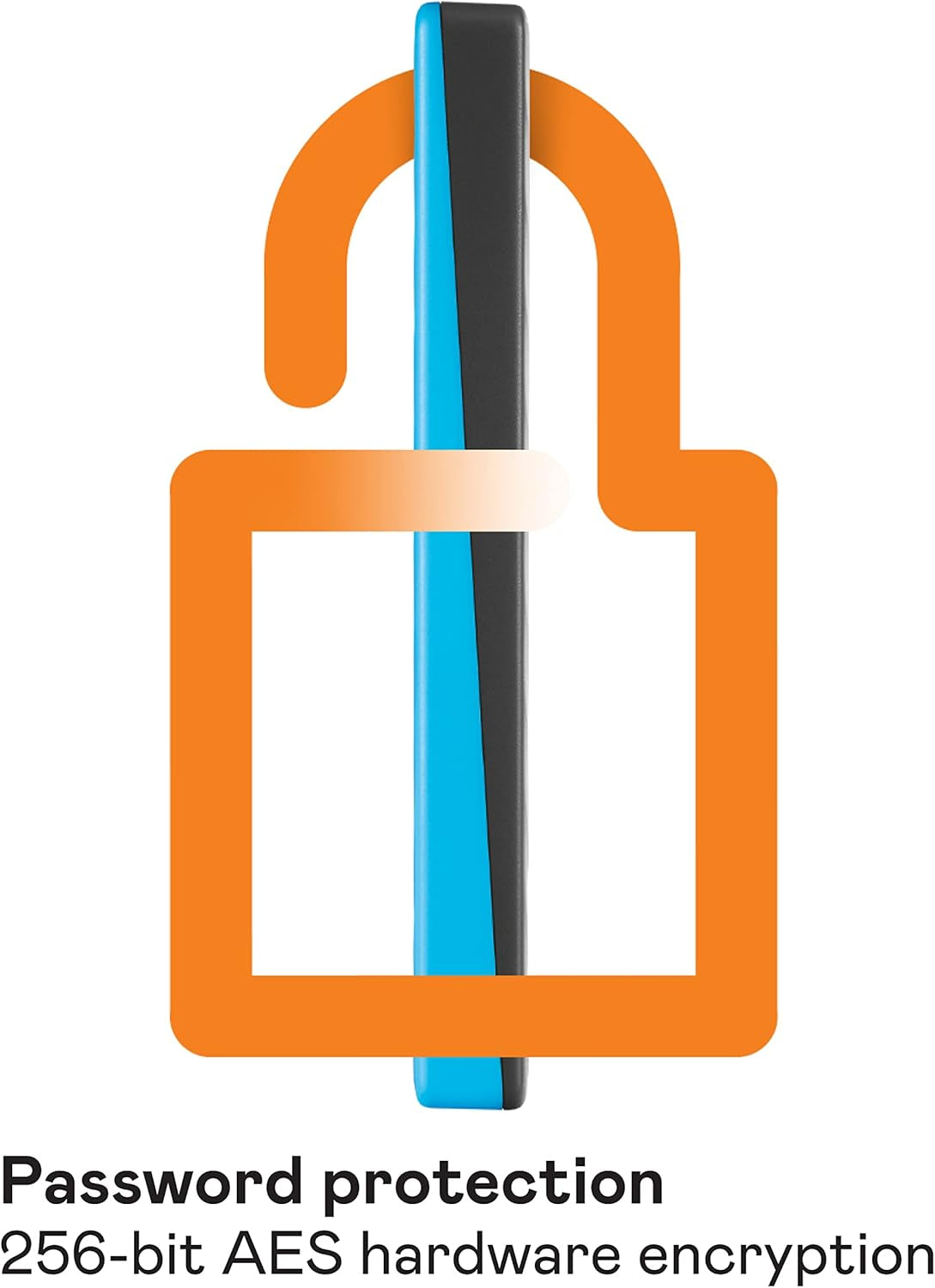 6TB My Passport, Portable External Hard Drive, Blue, Backup Software with Defense against Ransomware, and Password Protection, USB 3.1/USB 3.0 Compatible - BR9S0060BBL-WESN