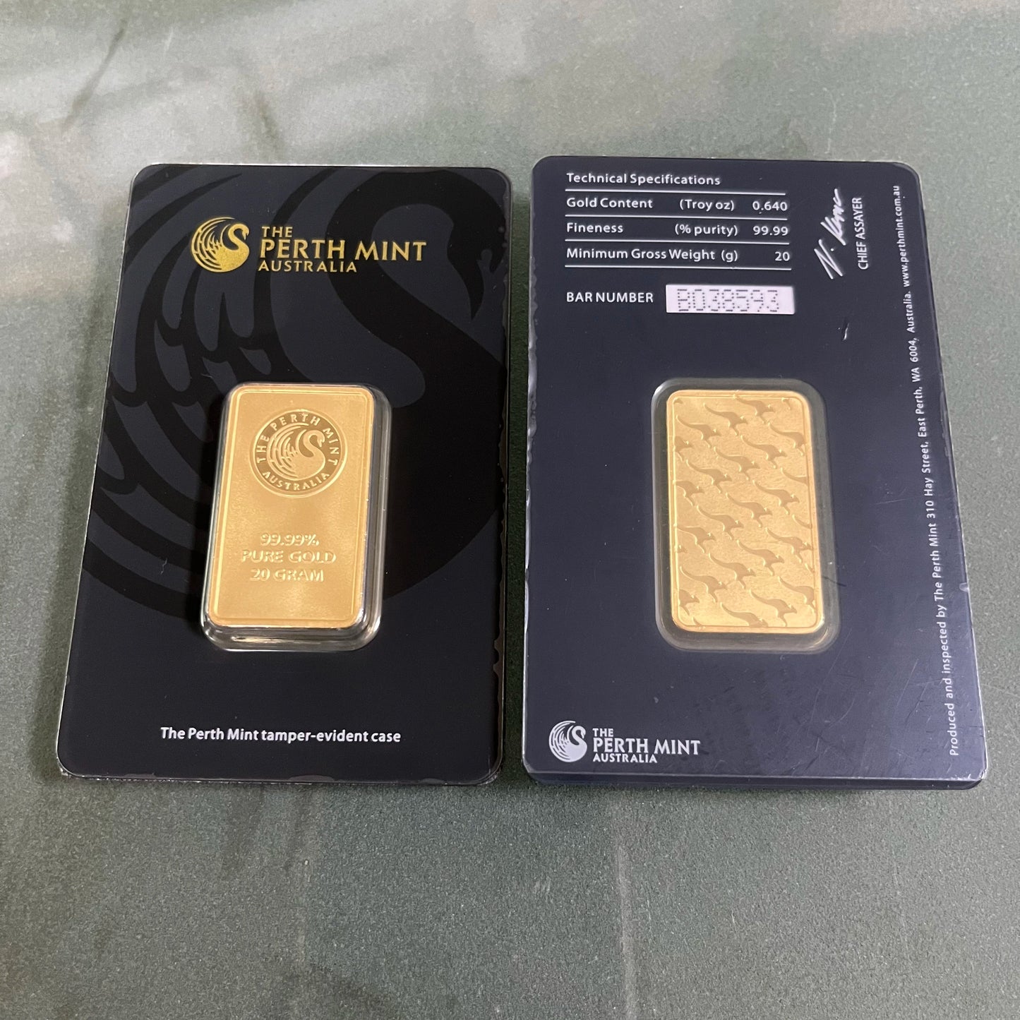 (Link 1) 1Oz/2.5G/5G/10G/20G/50G/100G Copper Bar 24K Gold Plated Bullion Ingot (Sealed Packaging) Non-Magnetic Unique Serial No.