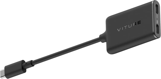 USB- C XR Charging Adapter for Iphone 16/15, Enabling Multi-Screen, Enhanced 3Dof, Spatial 3D, VR Video Features, Fits Iphone 16/15, Charge and Play for Other Devices