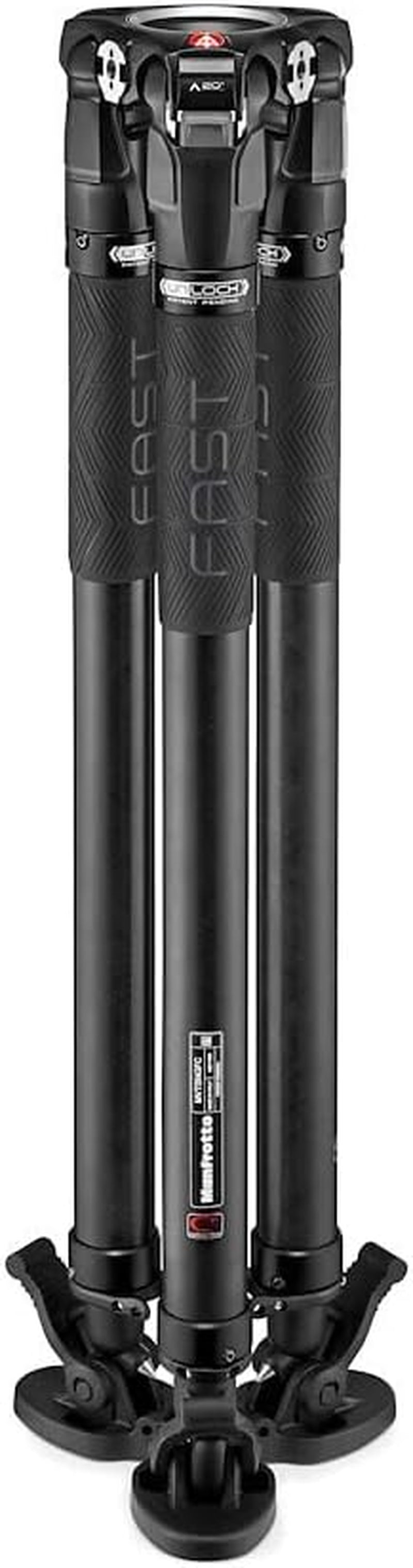 504X Fluid Video Head with 635 Fast Single Leg Carbon Tripod, Fast Tripod and Video Head Kit, Made of Premium Carbon Fibre, Designed for DSLR Digital Cameras, Videographer