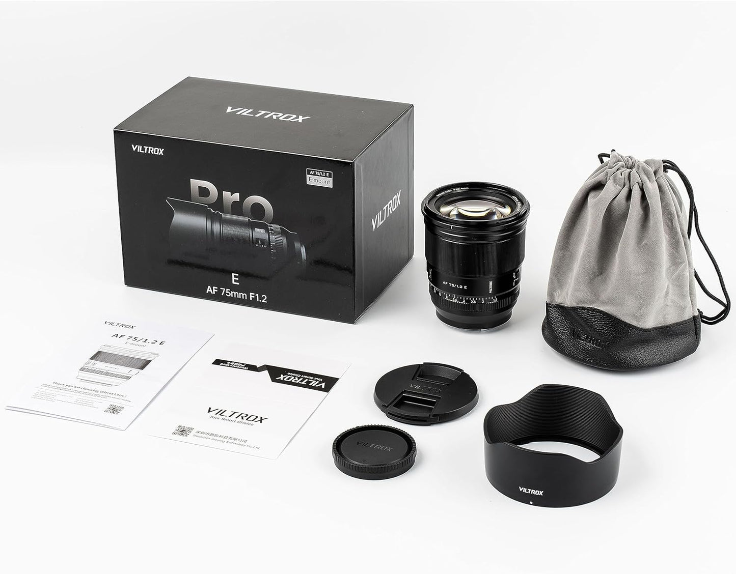 PRO 75Mm F/1.2 E for Sony E-Mount for Sony A7M/R/S Series A7Cc A9 A1 A6X00 Fs5 Sony E Mount Cameras Lens