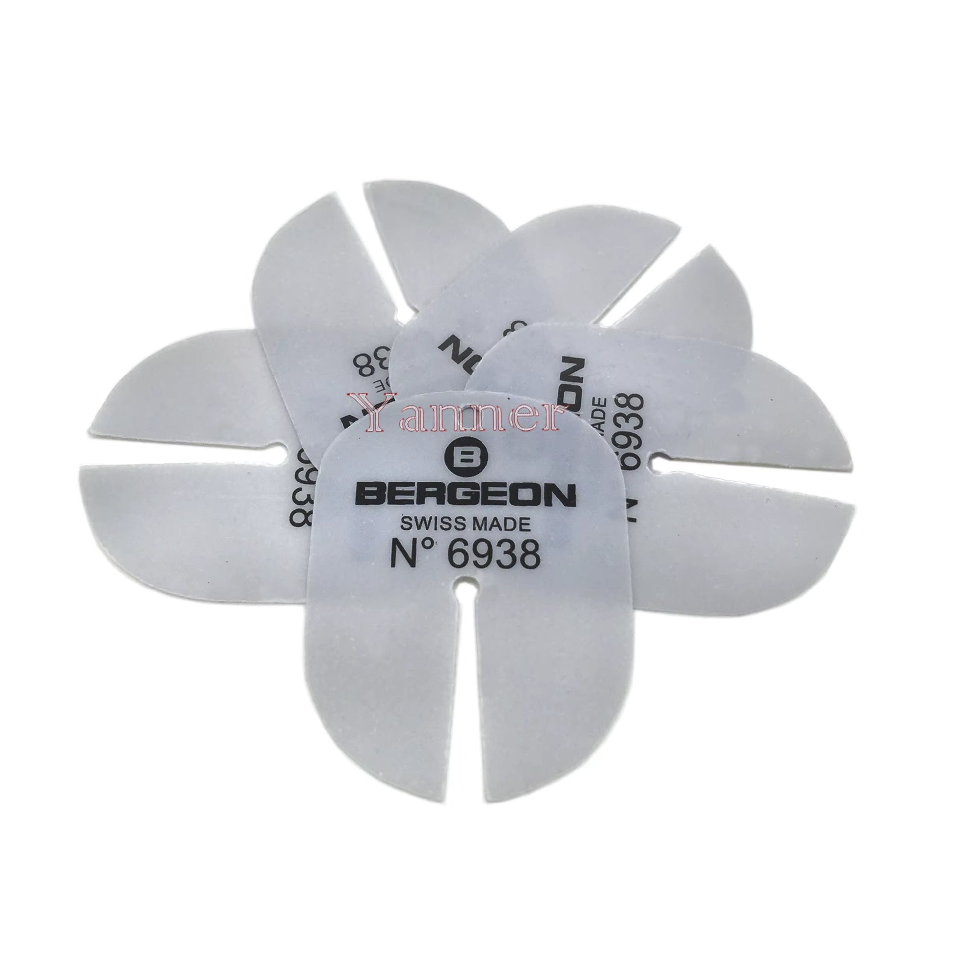 5PCS BERGEON 6938 DIAL PROTECTOR SHIM WATCH HANDS REMOVER SHIM for WATCH DAIL CUSHION WATCH REPAIR TOOLS