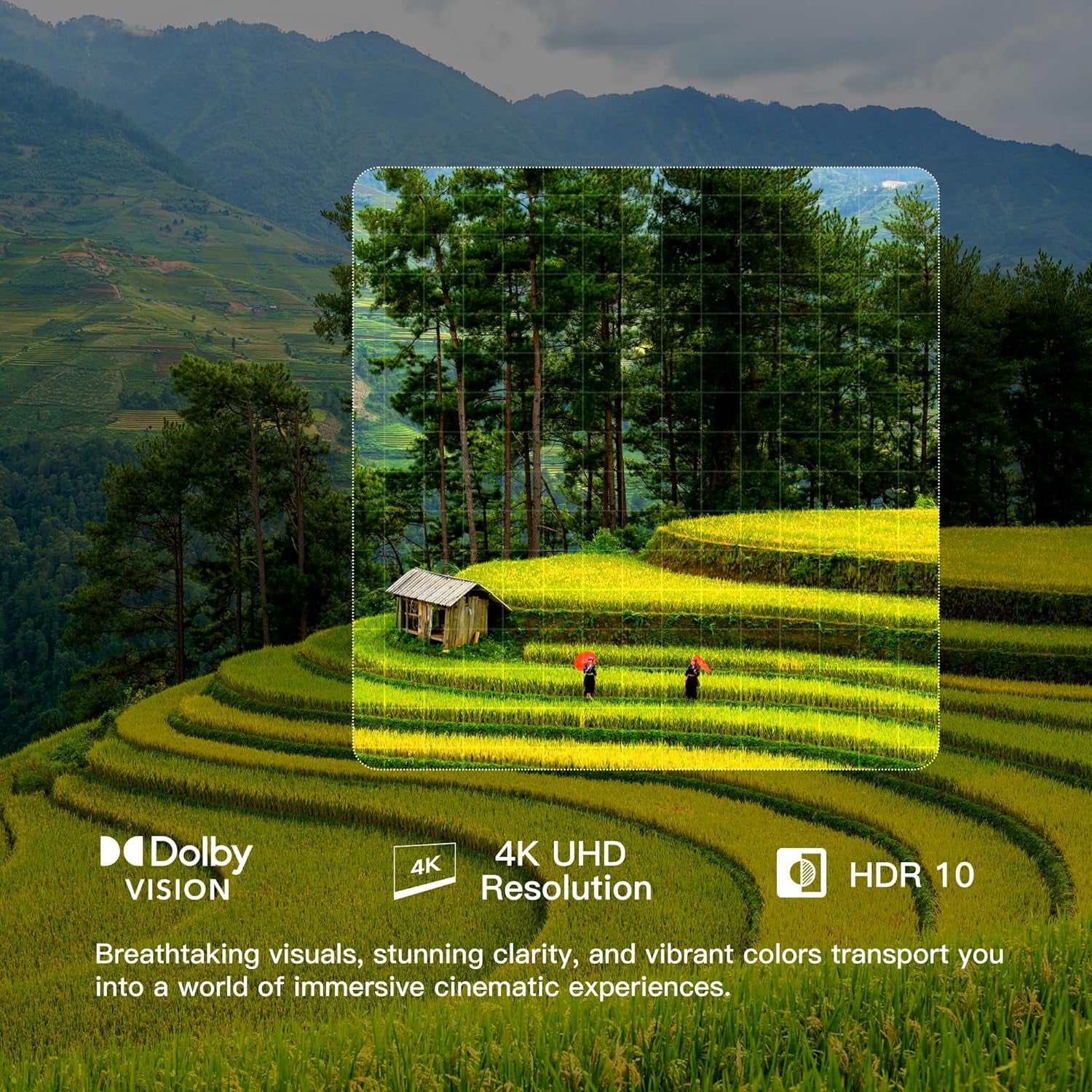 43 Inch Smart TV 4K UHD LED TV Flat Screen Google TV with Google Cast, Bluetooth, HDMI, Streaming Live, HDR 10, Dolby Vision, Ultra Slim Television(Canvas-Series, CG43-C3, 2025)