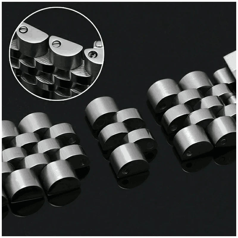 904L Jubilee Watch Band for Rolex Sub GMT Yacht Daytona Men Watch Strap Luxury Bracelet Mod Parts Replacement Accessories 20Mm