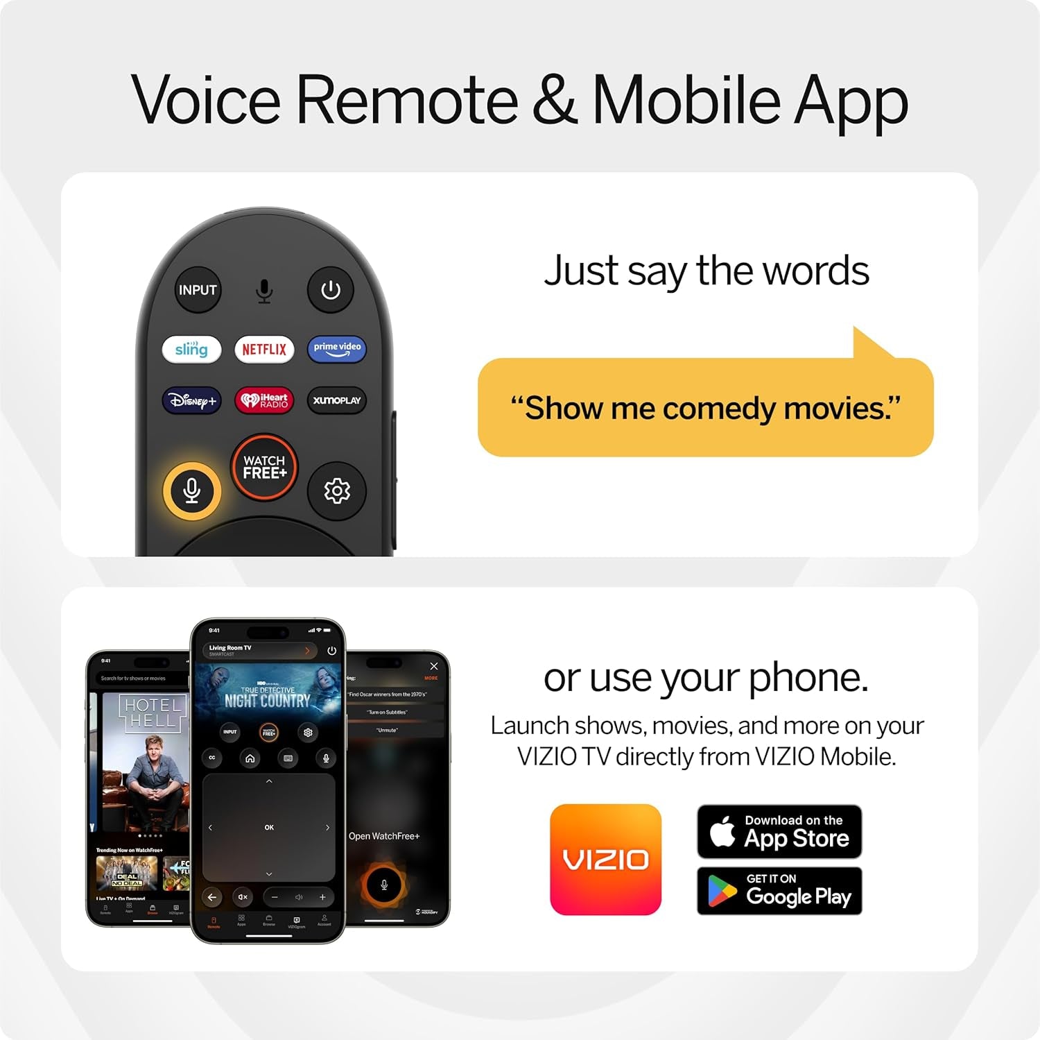 43-Inch 4K UHD LED Smart TV W/Dolby Vision HDR, Wifi 6, Bluetooth Headphone Capable, Apple Airplay, Google Cast Built-In (V4K43M-08, New)