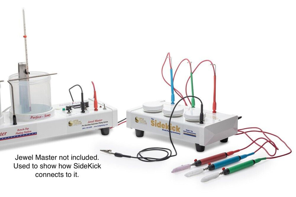 The Sidekick- Brush Electroplating Kit - 8 Oz Gold - Gold Plating Services
