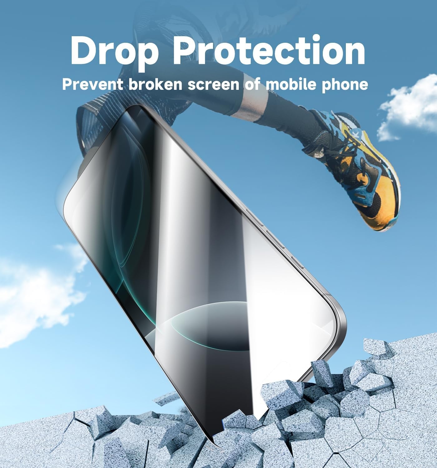 2 Pack for Iphone 16 Pro Max 6.9 Inch Tempered Glass Screen Protector, HD Clear, Bubble Free, Easy Installation, Auto Dust-Elimination