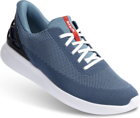 Shoes: Athens Comfortable Breathable Knit Slip on Sneakers, Convenient Hands Free Shoes | Walking Shoes for Men, Women and Elderly | Stylish, Orthopedic Shoes for Everyday and Travel