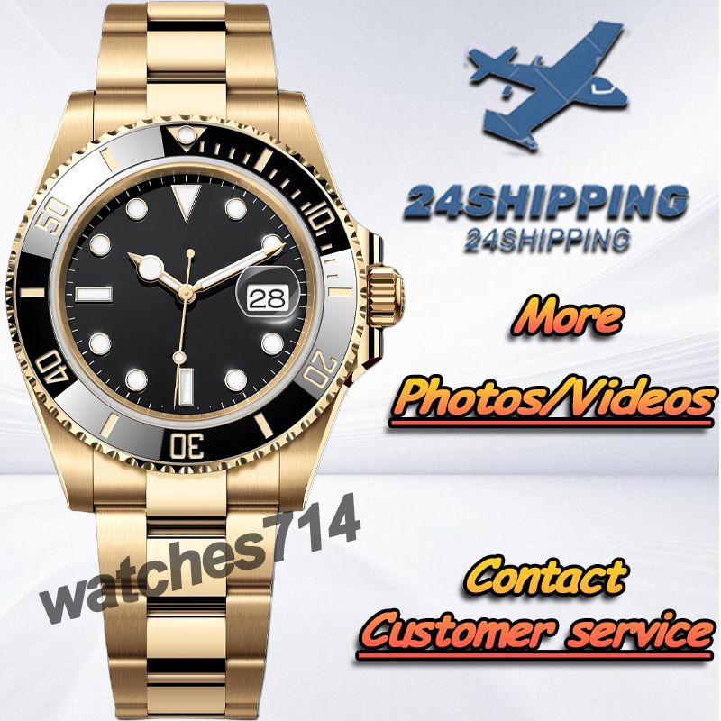 Clean Factory Mens Watch Designer Watches Men Top Quality Clean Watch Rose Gold 40MM Cal.3285 Movement Watch 904L Ceramic Ring Sapphire Waterproof 100M Send Fedex