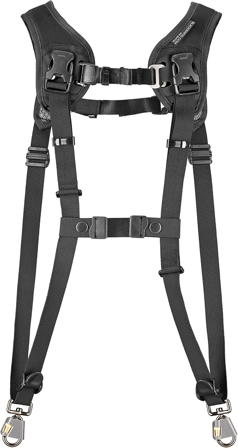 Double Breathe Camera Harness, Trusted Design for One or Two SLR, DSLR, Mirrorless Cameras