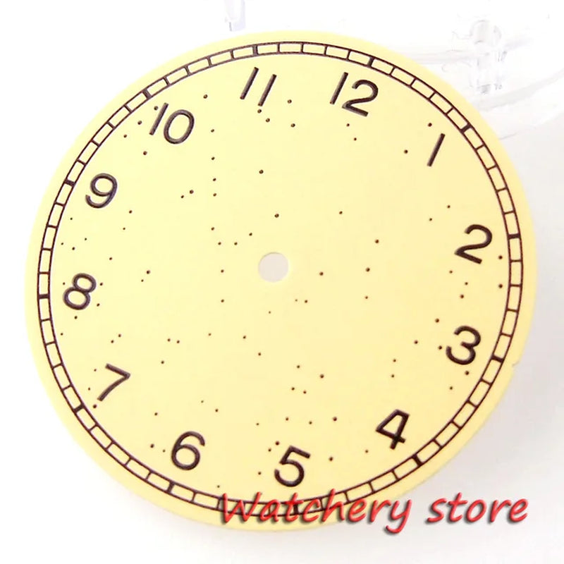 33.5Mm Watch Dial Face Hand Luminous Pilot Style Fit NH35 NH36 MIYOTA 8215 821A DG 2813 ETA 2836 2824 Automatic Movement