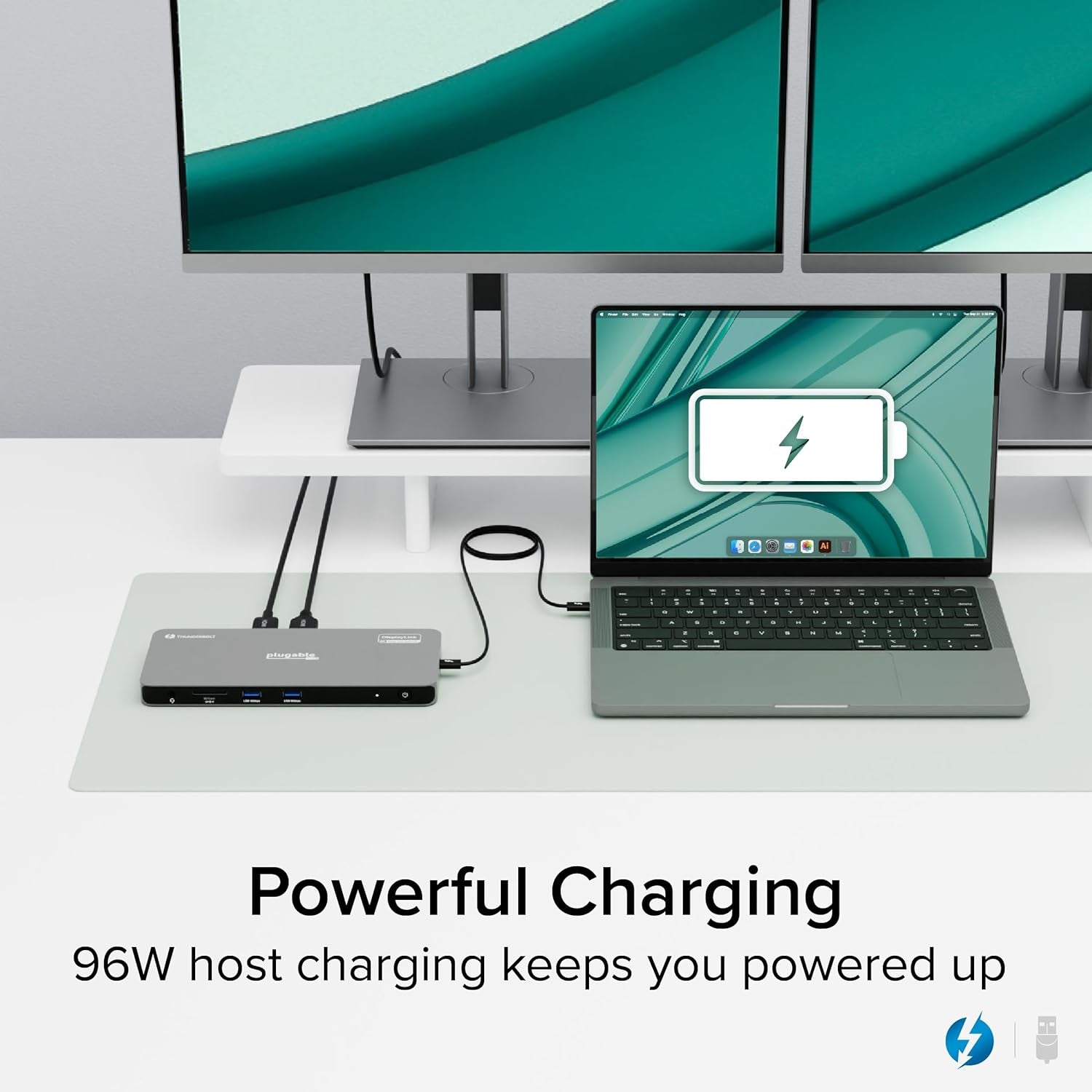 Thunderbolt 4 Dock for Quad Monitors 100W, Thunderbolt Docking Station Connects up to Four 4K Monitors for Windows and Mac Laptops, 2X HDMI, 4X Thunderbolt 4/USB C, Driver Required TBT-6950PD