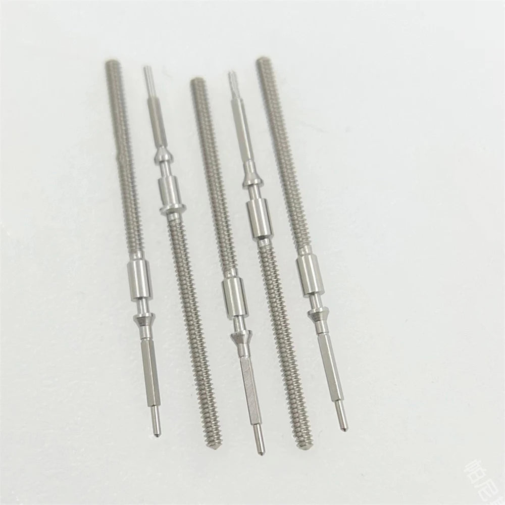 For 3135 Movement Winding Stem 1/2/3/5/10 Pcs Steel Handle Rod Metal Watch Stems for 3135 Movement Repair Tool