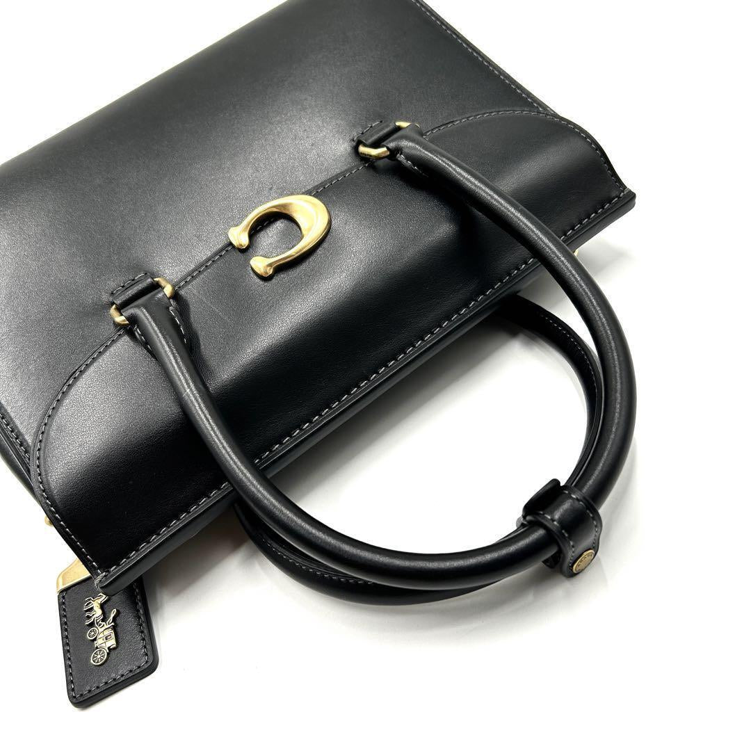 Current Item Coach Bloom Carryall Handbag Black