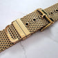 High Quality Shark Mesh Milanese Heavy Gold Watch Strap Band Mens 18Mm 20Mm 22Mm