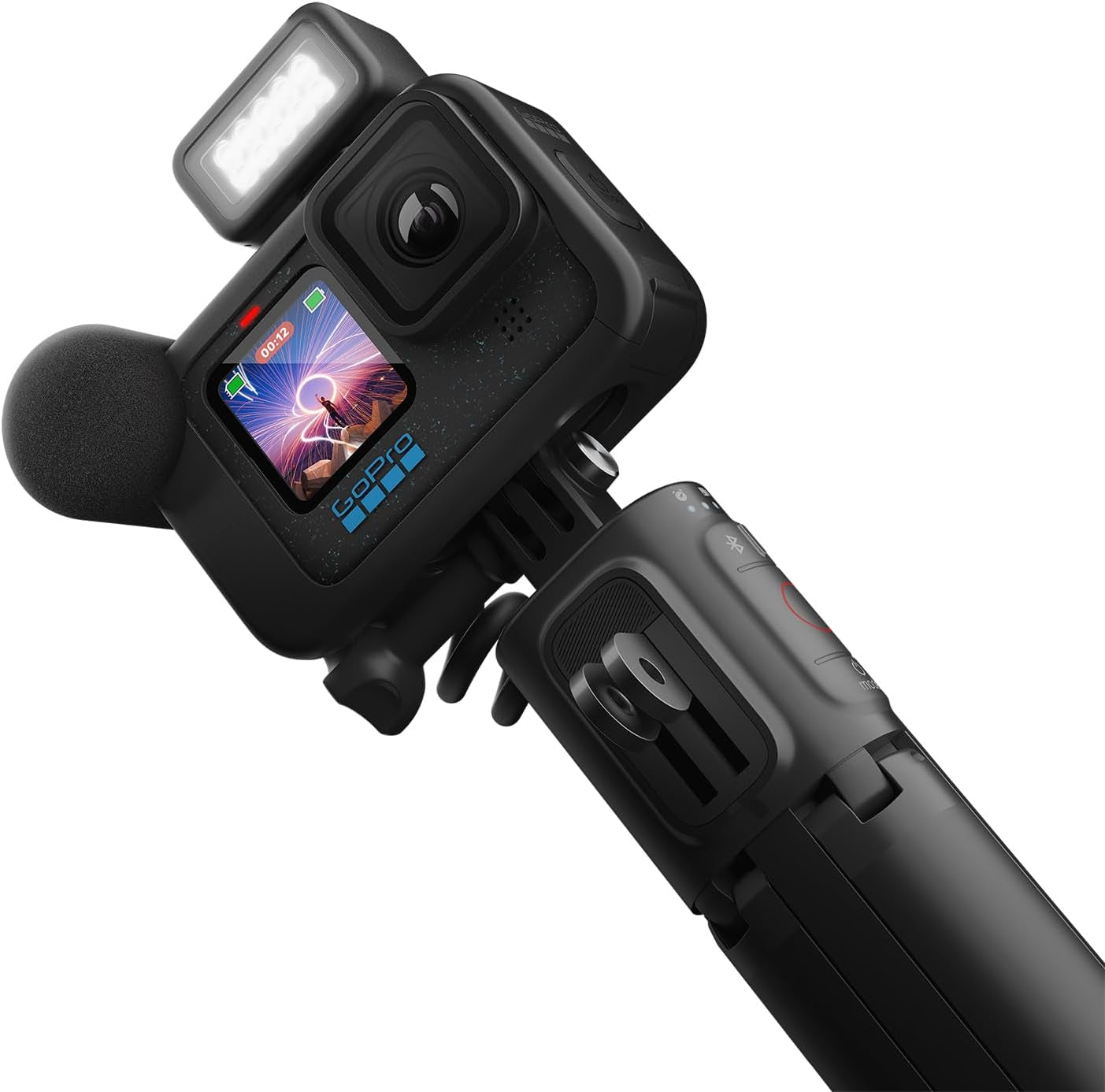 HERO12 Black Creator Edition - Includes HERO12 Black , Volta (Battery Grip, Tripod, Remote), Media Mod, Light Mod, Enduro Battery, and Carrying Case