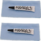 Poly Watch Plastic Crystal Glass Polish & Scratch Remover Repair Tool(2 Units) with 2 Pieces of Cloth