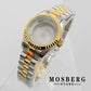 26Mm Watch Case Silver Gold Sapphire Glass Stainless Steel for NH05 NH06 NH05A NH06A Automatic Movement Accessories Parts