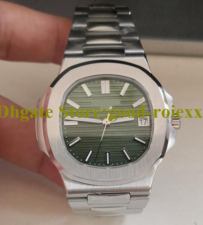 Men'S Watches Men Automatic Cal.26-330 Movement Watch 3K Maker 5811 Green Blue Gray White Dial 40Th Anniversary Steel 3Kf Eta Crystal 41Mm Wristwatches