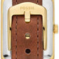 Raquel Women'S Watch with Rectangular Case and Stainless Steel Bracelet or Leather Band