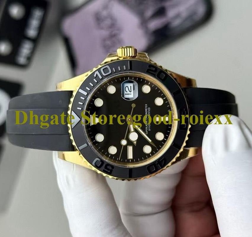 Men'S Watches Men Automatic Cal.3235 Watch Clean Maker 42Mm Yellow Gold 226658 Rubber Strap Sport 40Mm Rose Gold 126655 Dive Eta Cleanf Wristwatches