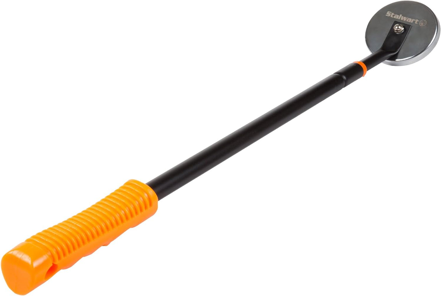 Telescoping Magnetic Pickup Tool - 40-Inch Magnet Stick with 50Lb Capacity to Safely Retrieve Nails, Screws, and Metallic Objects by  (Orange)