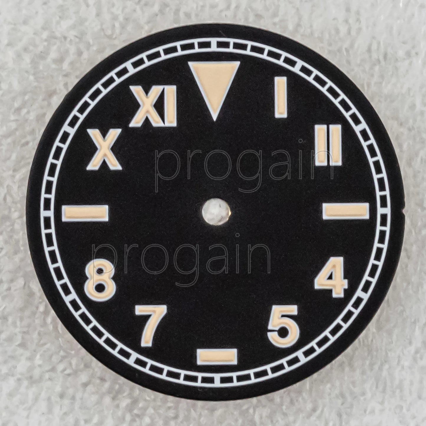 New NH35 Dial Green Luminous Watch Faces 28.5Mm Single/Double Calendar Dial Fit NH34 NH35 NH36 Movement SUB GMT Watch Parts