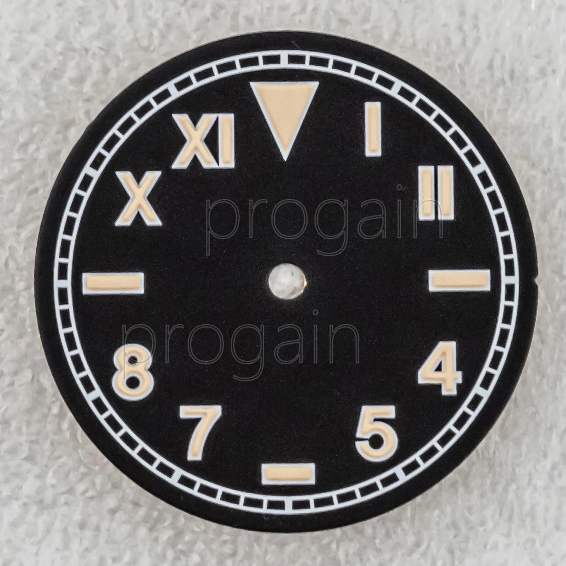 New NH35 Dial Green Luminous Watch Faces 28.5Mm Single/Double Calendar Dial Fit NH34 NH35 NH36 Movement SUB GMT Watch Parts