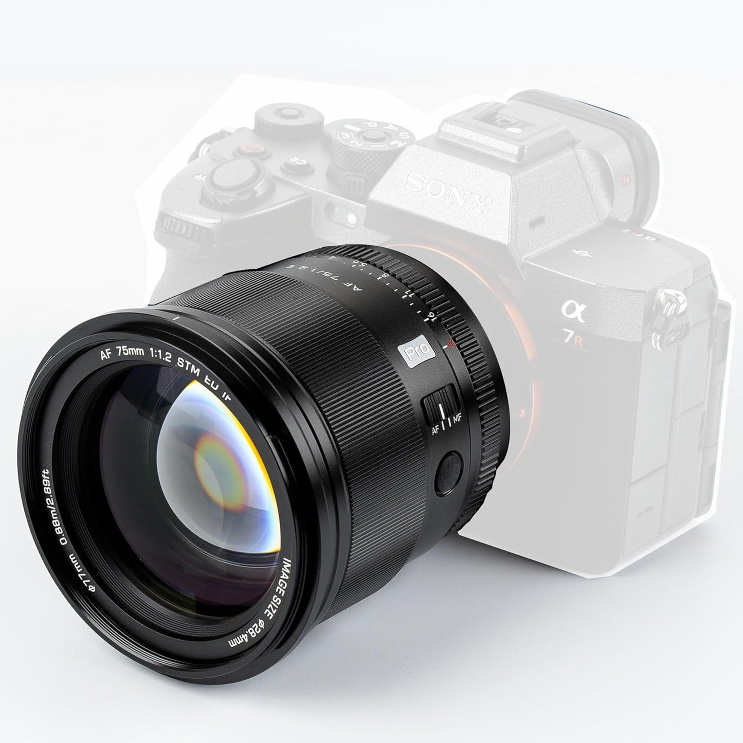 PRO 75Mm F/1.2 E for Sony E-Mount for Sony A7M/R/S Series A7Cc A9 A1 A6X00 Fs5 Sony E Mount Cameras Lens