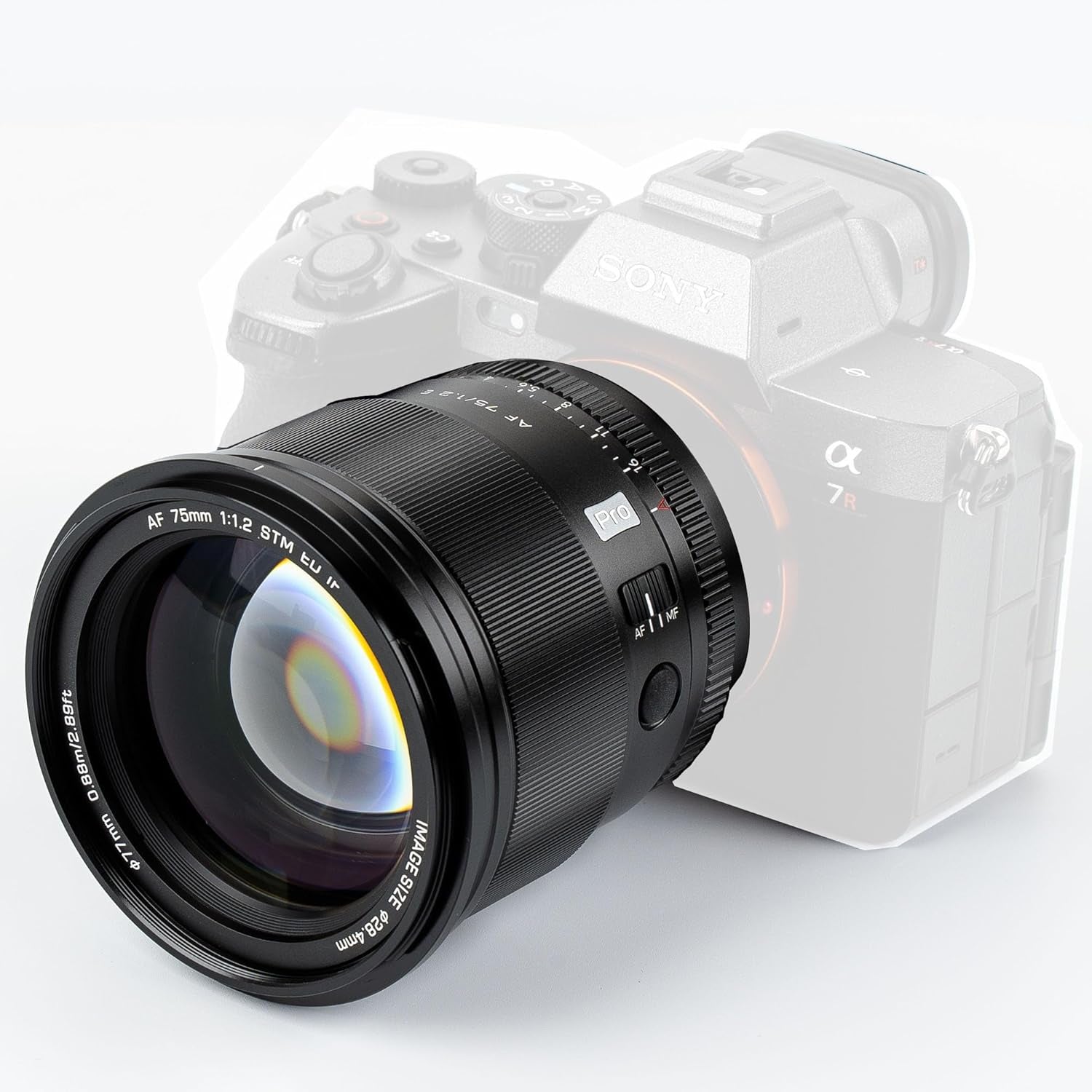 PRO 75Mm F/1.2 E for Sony E-Mount for Sony A7M/R/S Series A7Cc A9 A1 A6X00 Fs5 Sony E Mount Cameras Lens