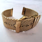 High Quality Shark Mesh Milanese Heavy Gold Watch Strap Band Mens 18Mm 20Mm 22Mm