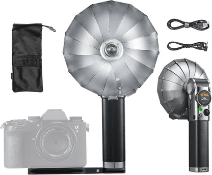 Lux Master Retro TTL HSS Camera Flash,Touch Screen,Wireless Sync, Built in Battery,2.4G Wireless X System Compatible with Sony/Nikon/Canon/Fuji/Leica/Sigma/Panasonic