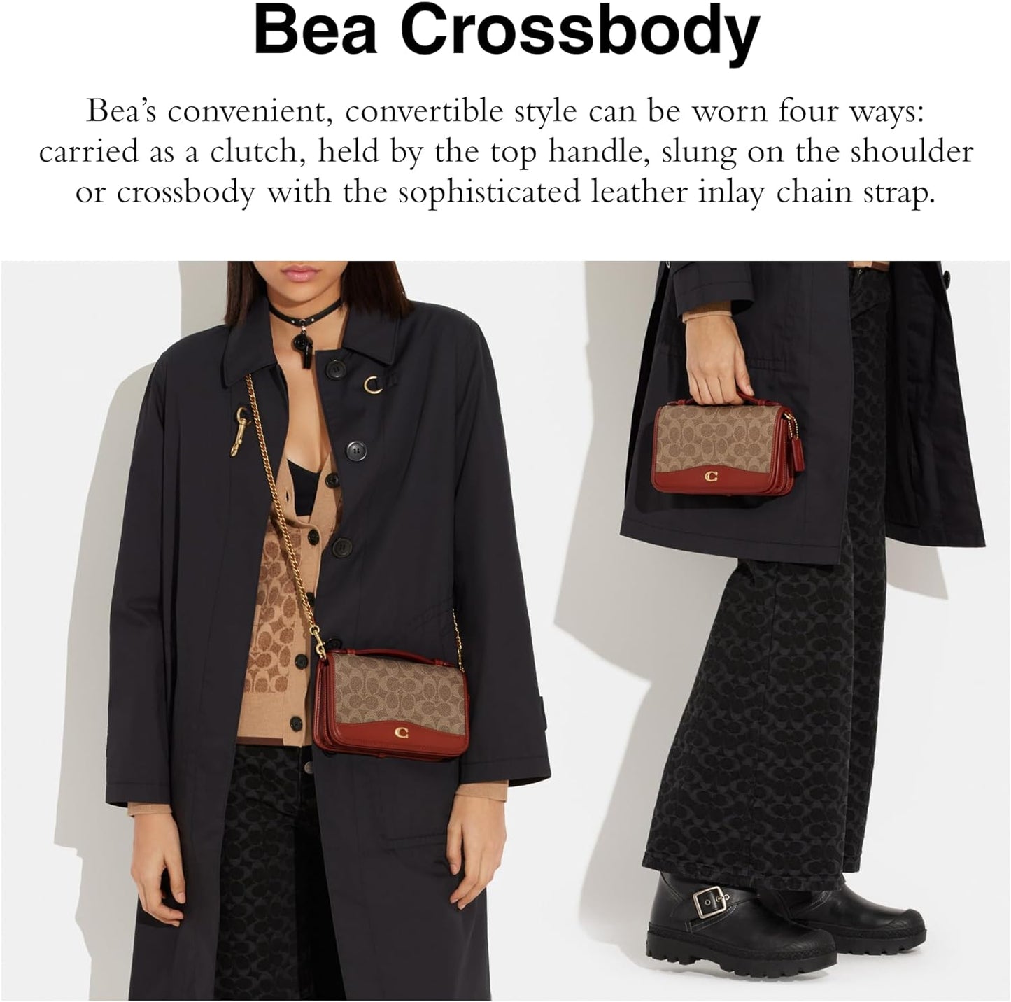 Bea Crossbody, Tan Rust