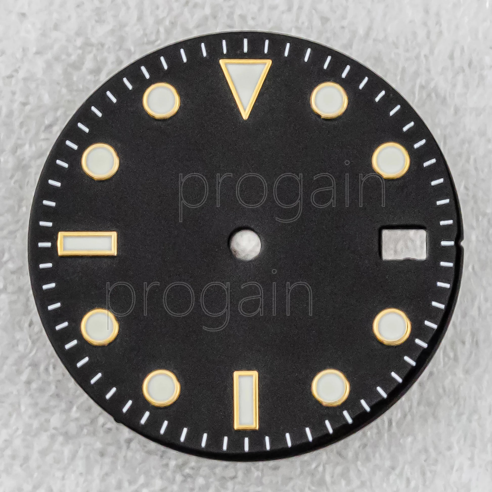 New NH35 Dial Green Luminous Watch Faces 28.5Mm Single/Double Calendar Dial Fit NH34 NH35 NH36 Movement SUB GMT Watch Parts