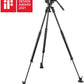 504X Fluid Video Head with 635 Fast Single Leg Carbon Tripod, Fast Tripod and Video Head Kit, Made of Premium Carbon Fibre, Designed for DSLR Digital Cameras, Videographer